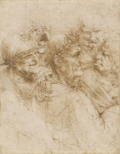Leonardo da Vinci, A man tricked by Gypsies, c.1493.