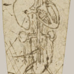 Leonardo da Vinci, A sketch of the viscera, c.1515-16