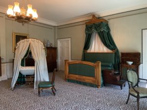 The room where Queen Victoria was born in Kensington Palace