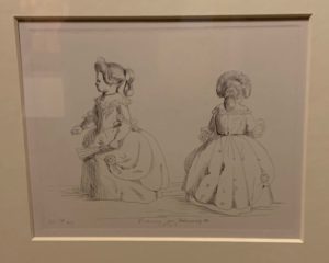 Etching by Queen Victoria