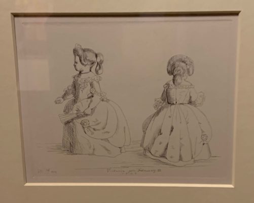 Etching by Queen Victoria