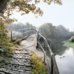 Old River Lea by the junction with Pudding Mill River looking so