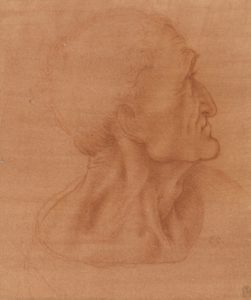Leonardo da Vinci, The head of Judas, c.1495 or later.