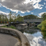 River Lea, West of the London Stadium