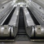 Skyfall escalators