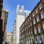 Ventilation shaft seen from Craven Street