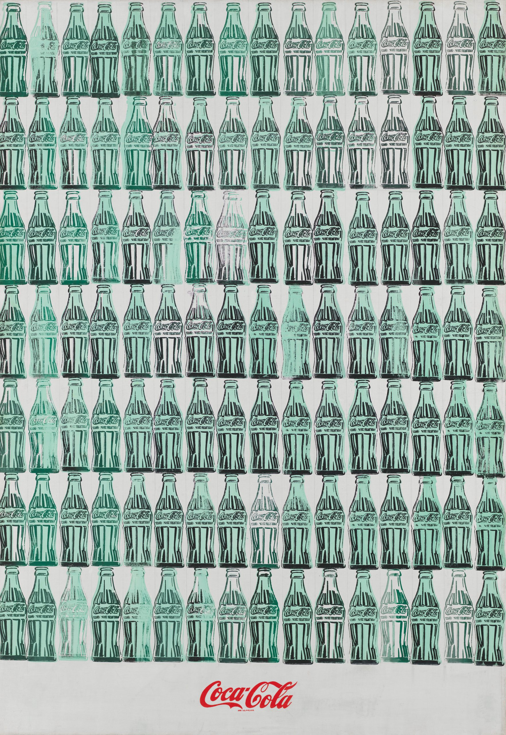 Andy Warhol - Green coca-cola bottles