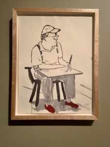 David Hockney Self-portrait using Three Mirrors, 2003