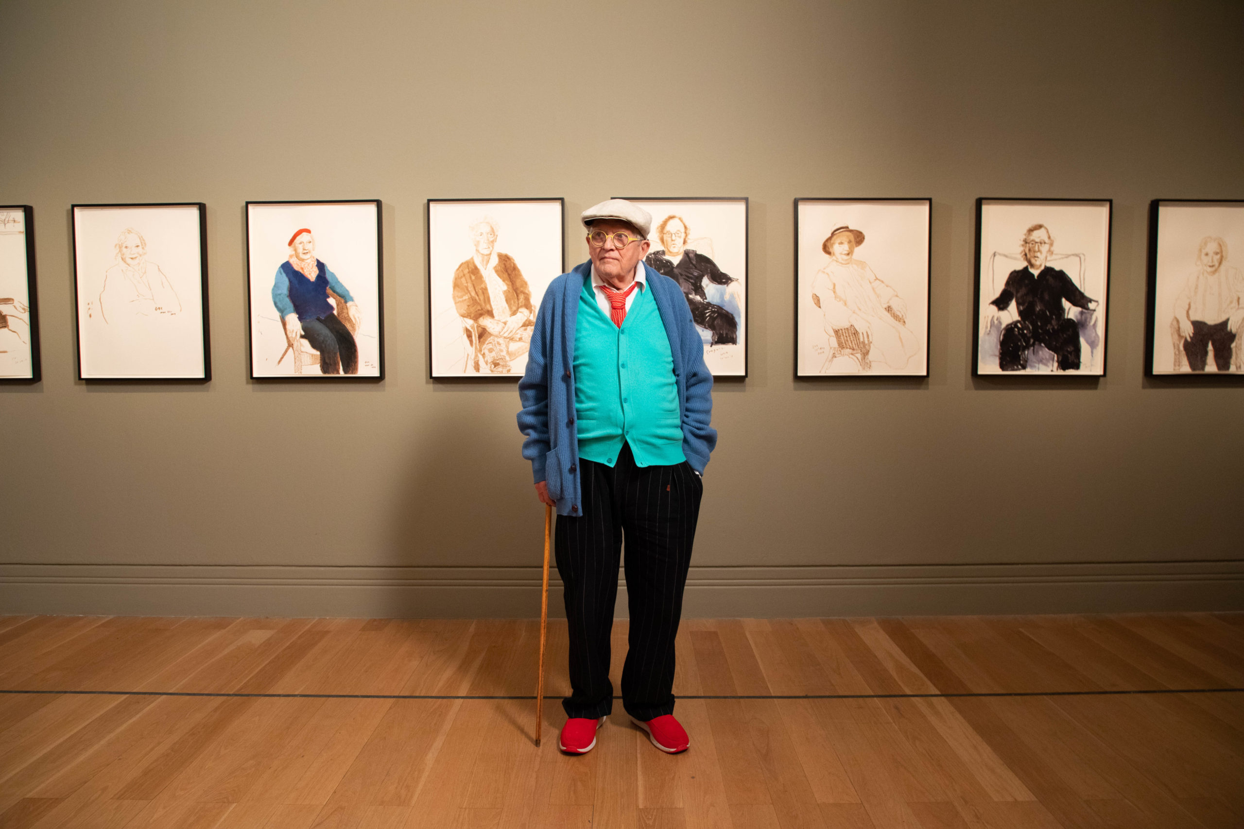 Exhibition Report David Hockney Drawing from Life at the National