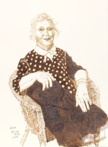 David Hockney "Celia Birtwell, 29 and 30 Aug 2019"