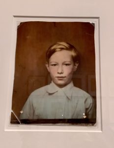 Andy Warhol as a young boy, c. 1936