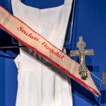 The Scutari uniform apron and sash designed by Florence Nightingale
