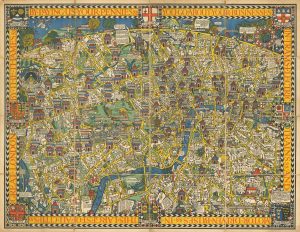 London Wonderground Map Fill Sized