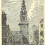 ONL_(1887)_1.060_-_St_Bride’s_Church,_Fleet_Street,_after_the_Fire,_1824