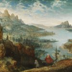 Pieter the Elder Bruegel (ca. 1525-1569), Landscape with the Flight into Egypt, 1563, The Courtauld, London (Samuel Courtauld Trust) © The Courtauld