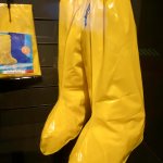 Plastic flood boots