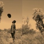 Film still of Moses (Burning Bush), 2015 from Ghost Dance at Goodman Gallery Cape Town, 2017