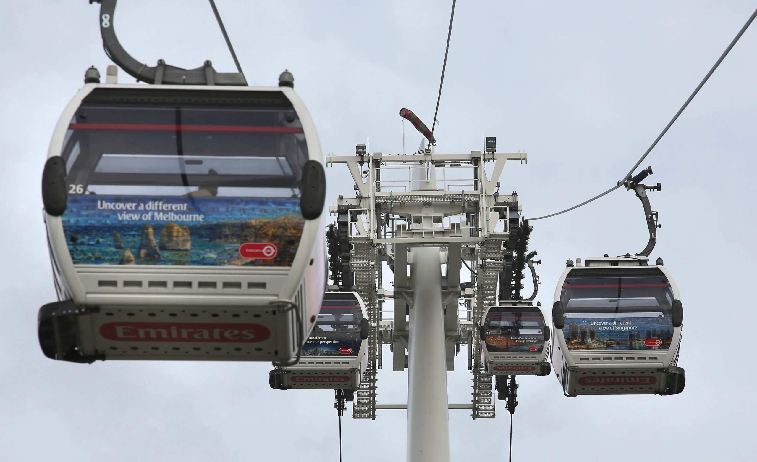 New sponsor for London’s cable car found now the IFS Cloud Cable Car