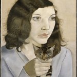 Girl with a Kitten