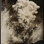 Gelatin silver print entitled ‘Unpublished Picture of Hiroshima Atom Bomb Explosion’ published in 1947 © Science Museum Group