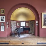 The stage and piano in Leighton_s studio, Leighton House ©RBKC, Leighton House. Image courtesy Dirk Lindner