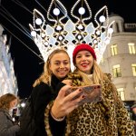 Bond Street Christmas light switch-on