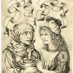 The Ill-Matched Couple, about 1480-90 Ashmolean title: ‘The ill-