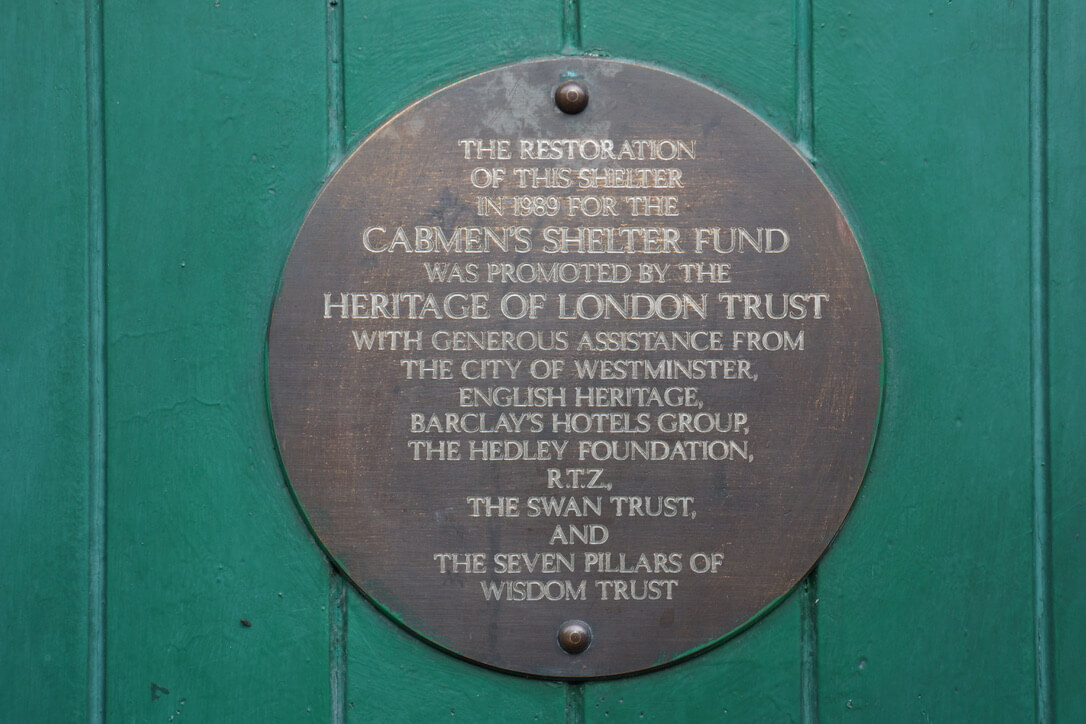 Great London Icons: London’s Green Cabmen’s Shelters