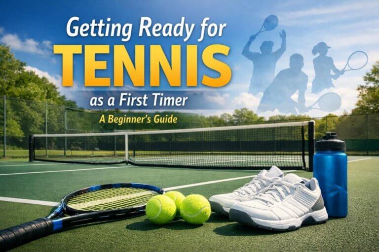 How to Get Ready for Tennis as a First-Timer