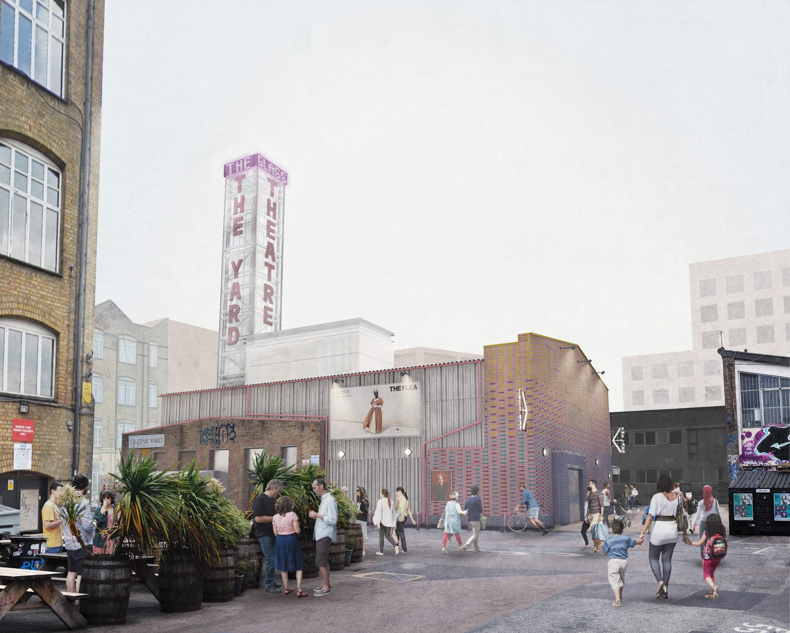 The Yard Theatre&rsquo;s new purpose-built venue in Hackney Wick, designed by Takero Shimazaki Architects
